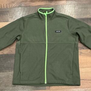 Lands' End Men's Green Fleece Jacket